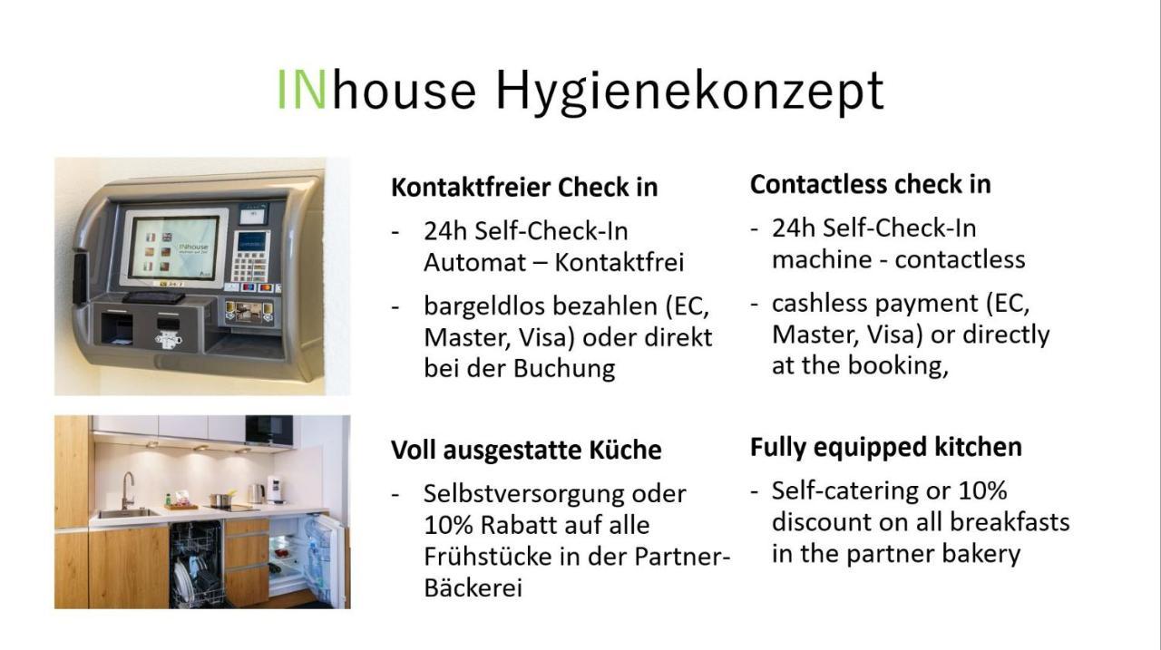 Inhouse - Wohnen Auf Zeit Aparthotel Ingolstadt Exteriör bild