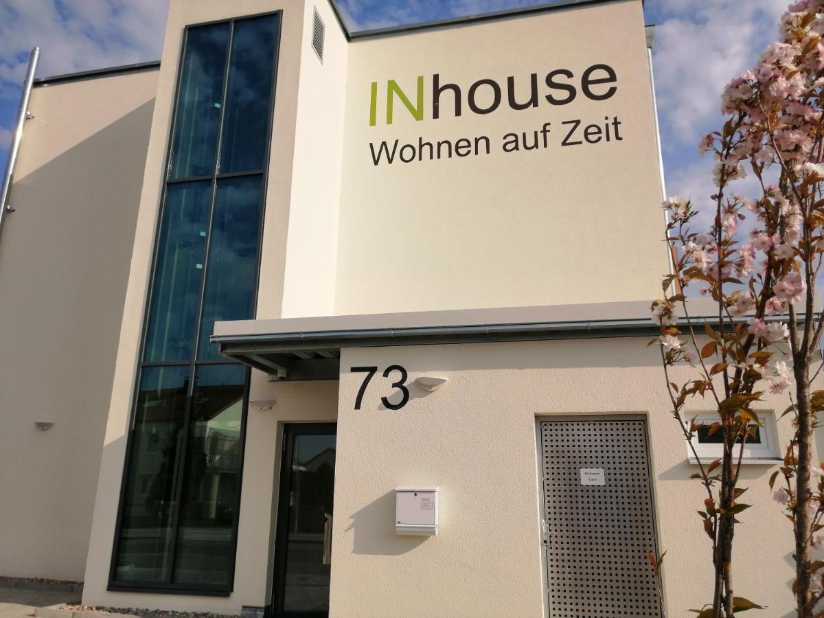 Inhouse - Wohnen Auf Zeit Aparthotel Ingolstadt Exteriör bild